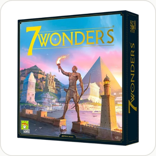 Copertina di 7 Wonders